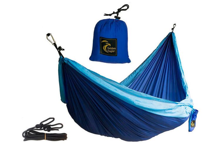 Golden Eagle Double Camping Hammock – Perfect Sleeping Platform